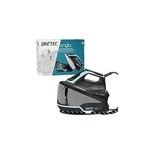 Imetec Onda P1 Fer électrique Générateur de Vapeur, Plaque à Ondes Coulissantes Brevetée, 2400W, Jet Vapeur 300 g, Réservoir 2,5L, 3 Filtres avec Ions d'Argent, Technologie No Stop Vapor