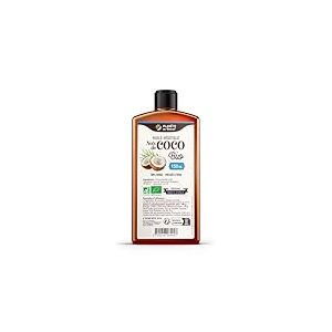Huile de Coco Bio 150 ml - 100% Vierge - Planète au Naturel - Première pression à frois - 100% biologique - Cuisine et cosmétique