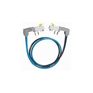 Legrand 404927 Cordon de Repiquage Entre 2 Rangées de Disjoncteur 1P+N à Connexion Automatique, Section 2x10mm², Gris