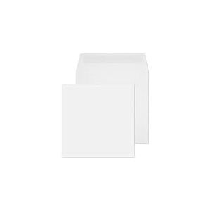 Blake Everyday | enveloppe (24 x 24cm) | lot de 250 unités | 100 GSM | enveloppes blanches gommées | enveloppe mariage | enveloppes carrées | Modèle 0240SQ