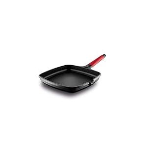 Castey Plancha Induction 21 cm Manche Rouge