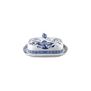 Hutschenreuther Hutschreuter 02001-720002-15169 Beurrier Porcelaine Bleu 20,9 x 14 x 11,2 cm 250 g