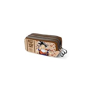 Karactermania Dragon Ball Goku Foodie-Trousse Trick Fan 2.2, Brun, 23 x 11 cm