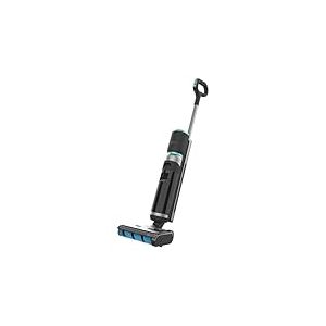 Cecotec Balai Électrique FreeGo Wash&Vacuum. 200W, Lave, Aspire en même temps, Autonomie 35min, Rouleau Absorbant Wet Jalisco, Réservoir d'Eau Propre 700ml et d'Eau Sale 700ml, Pulvérisateur et Base