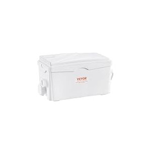 VEVOR Pompe de mac&eacute;ration, 350 W, pompe de puisard d'&eacute;gouts de mac&eacute;ration avec 3 entr&eacute;es d'eau, d&eacute;bit 6000 L/h, levage 7 m pour &eacute;limination eaux us&eacute;es, sous-sol, cuisine, &eacute;vier, douche, baignoire