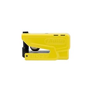 ABUS Bloque-Disque Granit Detecto XPlus 8077 2.0 - Antivol Moto avec Alarme et pr&eacute;alarme Intelligente - en Acier tremp&eacute; - pour la Protection des Motos de Haute qualit&eacute; - Jaune