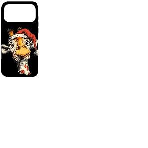 Joli Costume de Girafe Festif pour Les Amateurs de No&euml;l Coque pour iPhone 17 Pro Max
