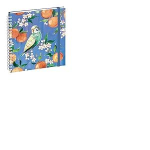 Exacompta 1805034E Agenda de bureau Lady 18S spiralé Sophie Adde 15 x 17 cm Semainier Janvier à Décembre 2026