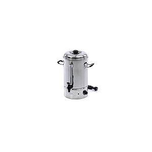 Bouilloire 10 L Inox - Distributeur d'eau chaude - 10 litres - Convient pour le thé ou le vin chaud - Maintient au chaud