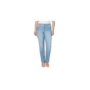 Gloria Vanderbilt Amanda Classic High Rise Tapered Jean Plus Size, Callisto, 46 Femme