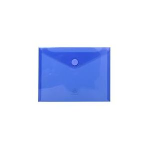 Exacompta - Réf. 56720E - Carton de 50 mini-pochettes-enveloppes fermeture scratch et rabat - En PP souple - Dimensions d'une pochette : 24 x 18 cm - Format à classer A5 - Couleurs assorties