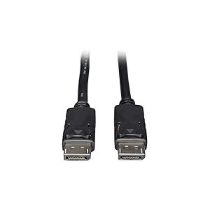 Tripp Lite DisplayPort câble Audio et vidéo numériques avec Verrouillage (M/M)