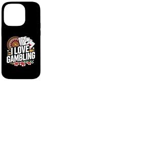 J'adore le jeu, le casino, la roulette et le fun Coque pour iPhone 14 Pro