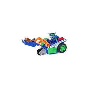 Paw Patrol - Pat Patrouille - V&eacute;hicule Figurine Rocky Search & Rescue Mission D&eacute;tective - Voiture Figurine &Agrave; Collectionner - Pat Patrouille Jouet - Voiture Enfant - Jouet Enfant 3 Ans Et +