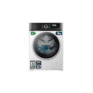 Cecotec Lave-linge 9 Kg Chargement Frontal Bolero Dresscode 9500 Inverter A. 1900 W, 1400 rpm, Moteur Inverter Plus, Basse Consommation, 16 Programmes, SteamMax, Delay Start, Blanc