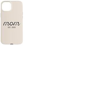 Maman Est 2020 Personnalis&eacute; Maman Personnalis&eacute; F&ecirc;te des M&egrave;res Personnalis&eacute; Coque pour iPhone 15 Plus