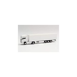 herpa - Herpa Minikit Scania R TL Semi-remorque à Caisse, Blanc