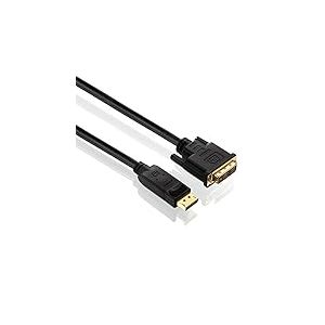 PureLink PI5200 C&acirc;ble adaptateur DisplayPort &agrave; DVI-D (2K FullHD (1080p), Ethernet), DisplayPort m&acirc;le (20 broches) &agrave; DVI-D m&acirc;le (18+1 broches), certifi&eacute;, 1,50m, noir