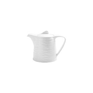 Holst Porzellan MD 345 Melody Cafeti&egrave;re en porcelaine 0,60 l Blanc 11 x 11 x 13 cm