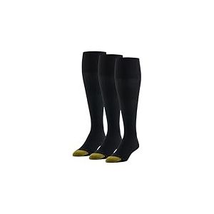 Gold Toe - Chaussettes basses - Uni - Homme - noir - Taille Unique