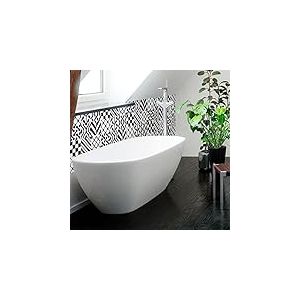 Sticker Mural Carrelage adh&eacute;sif Cuisine Salle de Bain - 9 Stickers CARRELAGES SCANDINAVE Islande - 9stickers10x10cm