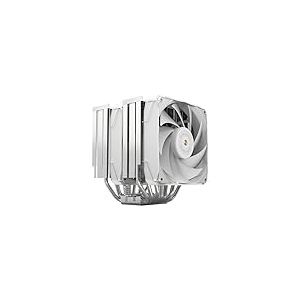 Watio Wave Ventilateur universel de 12 cm, blanc, alimenté par un moteur silencieux, idéal pour améliorer la circulation de l'air dans les espaces restreints