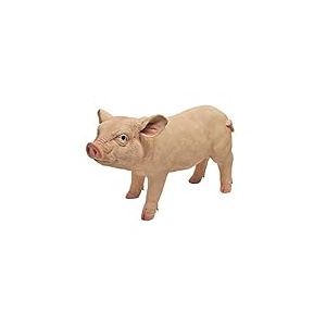 Design Toscano QM224191 Statue de Cochon Debout R&eacute;sine