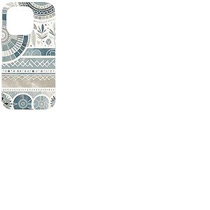 Ambiance tranquille à motifs terreux, mandala bohème Coque pour iPhone 15 Pro