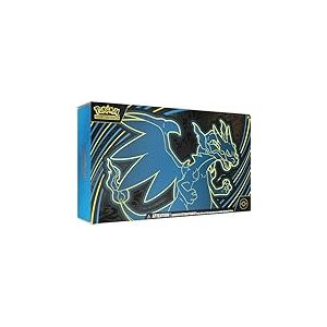 Pok&eacute;mon : Collection Ultra-Premium M&eacute;ga-Dracaufeu X-ex (2 Cartes Promo Brillantes, 18 boosters et des Accessoires de Jeu Premium)