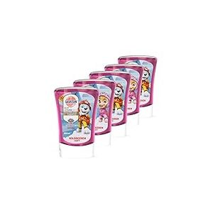 Sagrotan Kids No-Touch Recharge Baies Sauvages - Pour Distributeur Automatique de Savon - 5 x 250ml Savon pour les Mains