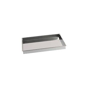 GOBEL - Plaque de cuisson en acier inoxydable - Caisse à génoise inox qualité professionnelle - 38 x 23 cm - Fabriqué en France