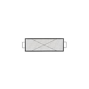 VEVOR Grille de Cuisson Rectangulaire 111x38 cm Grille de Barbecue en Acier Capacité de Charge de 20 kg Matériel Ustensile avec Marque en X pour Foyer Braséro BBQ Grillade Pique-Nique Camping Jardin