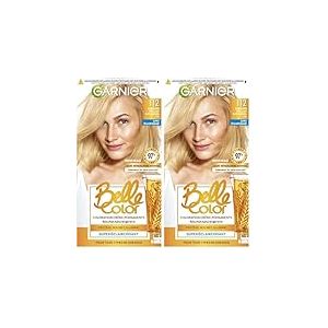 Garnier - Belle Color - Coloration Crème Permanente - 112 Blond Très Très Clair Doré Naturel - 2x100ml (Lot de 2)