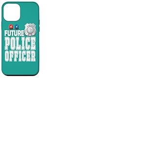 Sir&egrave;ne de Badge de Police pour Enfants Future Police Officer Coque pour iPhone 12 Mini