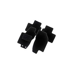 AUTO-STYLE Set de tapis de sol compatible avec Seat Ibiza 2004-2008 / Cordoba 2004-2009, Noir