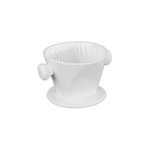 Holst Porcelaine GZ 003 Filtre à café pour Table Théière, Blanc, 14,2 x 14,2 x 10.9 cm