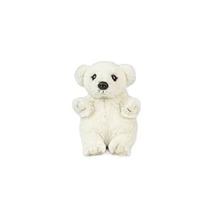 Living Nature Bébé Ours Polaire en Peluche | Animal Polaire Moelleux et Câlin | Cadeau de Jouet Doux pour Nouveau-Nés et Bébés | Écologique Naturli