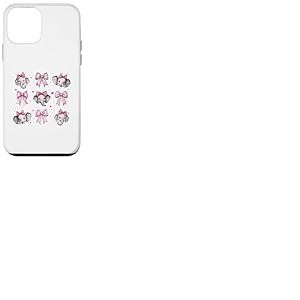 Éléphant Animal Fille Coquette Noeud Rose Maman Maman Coque pour iPhone 12 Mini
