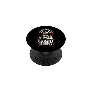 Slasher Film Addict, film d'horreur Junkie Cult, VHS Chaos PopSockets PopGrip Adhésif
