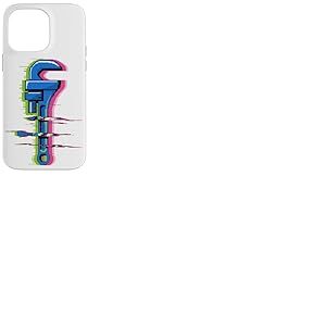 Glitch Art Plombier Clé Tuyauterie Tuyau Drain Coque pour iPhone 14 Pro Max