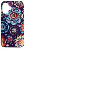 Mandala d&eacute;coratif aux Couleurs Vives Coque pour iPhone 16