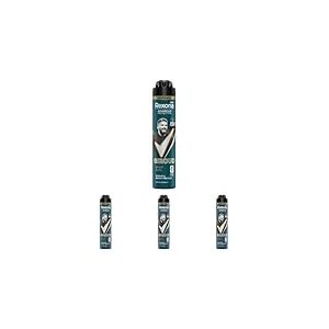 Rexona Men - D&eacute;odorant Spray - Anti-Transpirant 72H - Olivier Giroud - Fra&icirc;cheur et Confort - Formule sans alcool - 200ml (Lot de 4)