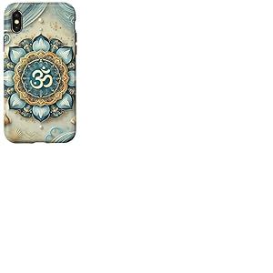 Motif mandala Coquillages côtiers Esthétique été Coque pour iPhone X/XS