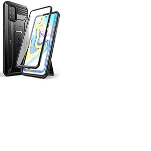 SUPCASE Unicorn Beetle Pro Series Coque Holster intégrale Robuste avec Protecteur d'écran intégré et béquille pour Samsung Galaxy A51 (2020) de 6,5", Noir