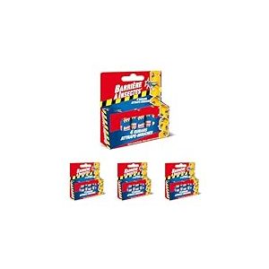 Barriere A Insectes Ruban Attrape-Mouches, Stop la Reproduction des moustiques, 4 Rouleaux, Barfly (Lot de 4)