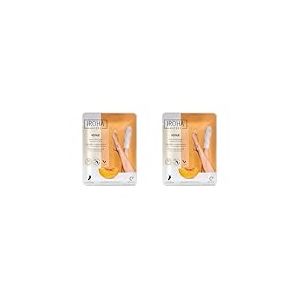 Iroha Nature - RÉPARATRICES Chaussettes Masque - Pêche (Lot de 2)