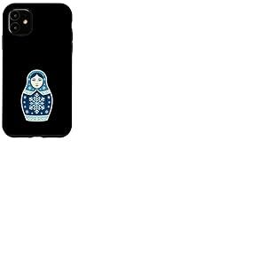 Matriochka Poupée Russe en Bois empilable Coque pour iPhone 11