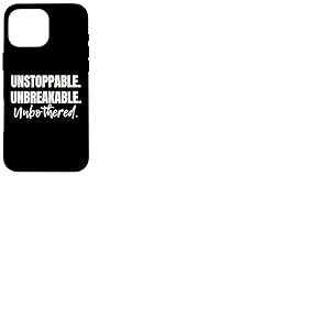 Motivation Soyez imparable. INCASSABLE. Déroutant Coque pour iPhone 16 Pro Max