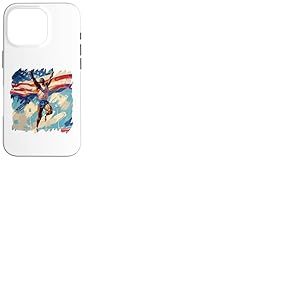 Équipe américaine Olympics d'athlétisme Coque pour iPhone 16 Pro