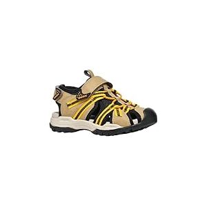 Geox J Borealis Boy B Sandale, Beige/Yellow, 41 EU